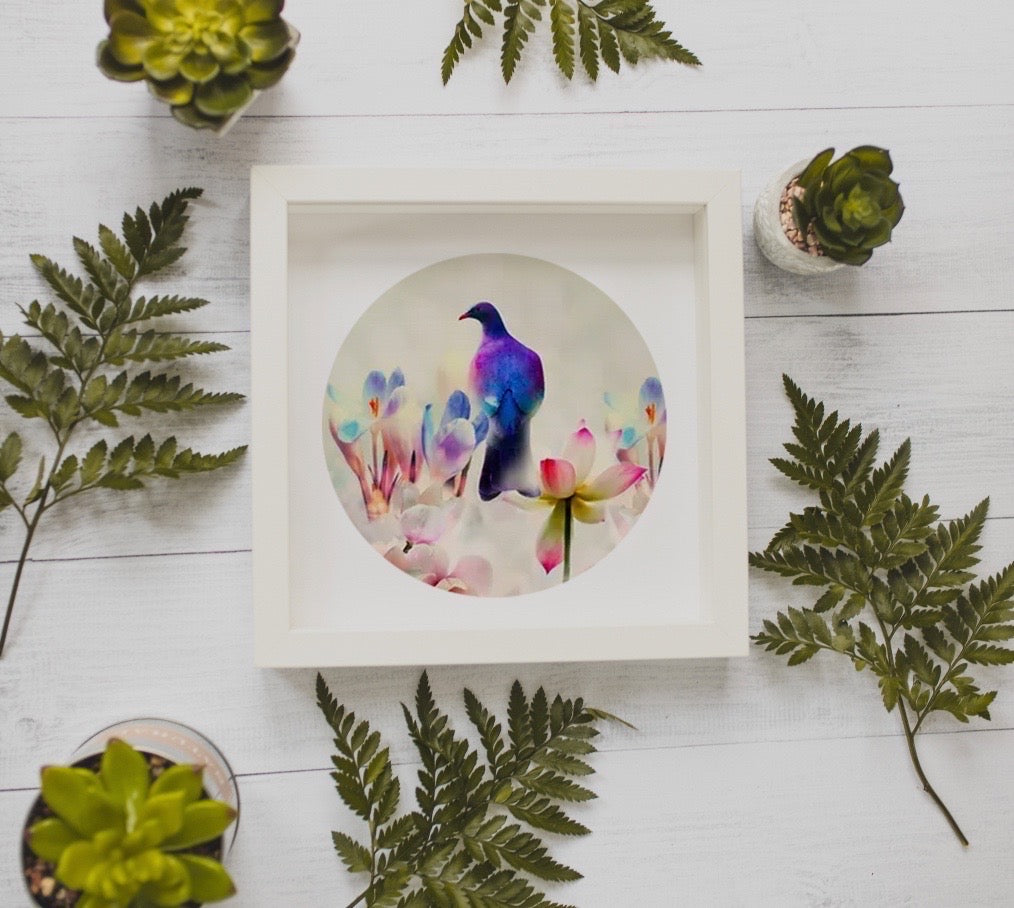 Kereru LOVE mini print