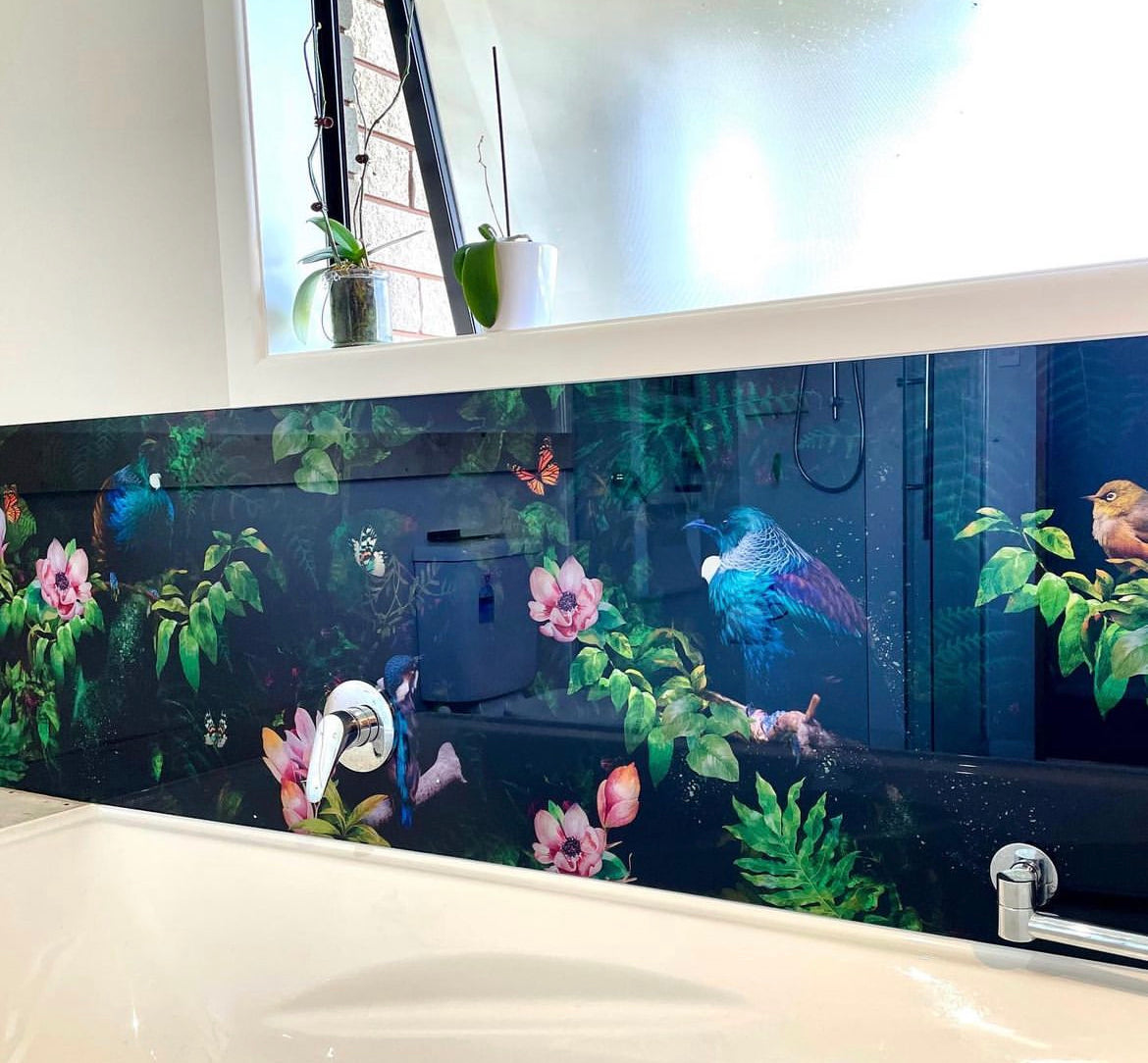 Custom splash back