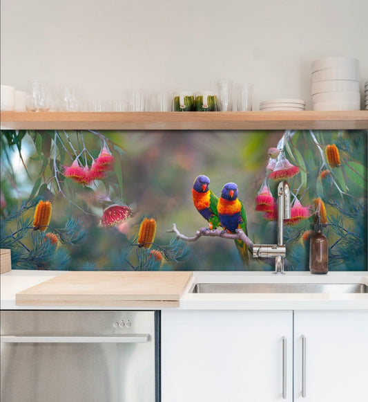 Painted Paradise splash-back