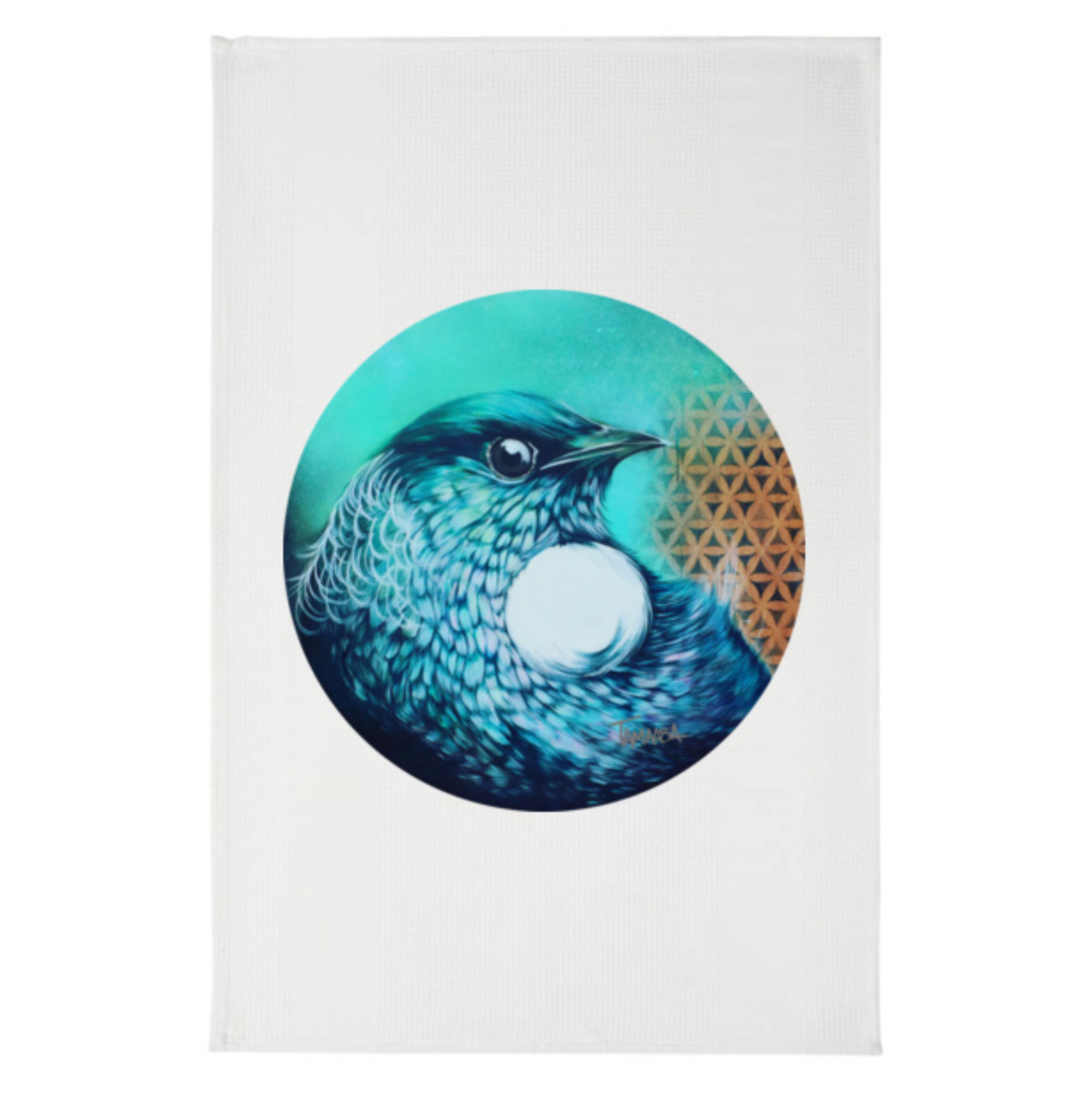 NEON Tui Artists Tea-towel