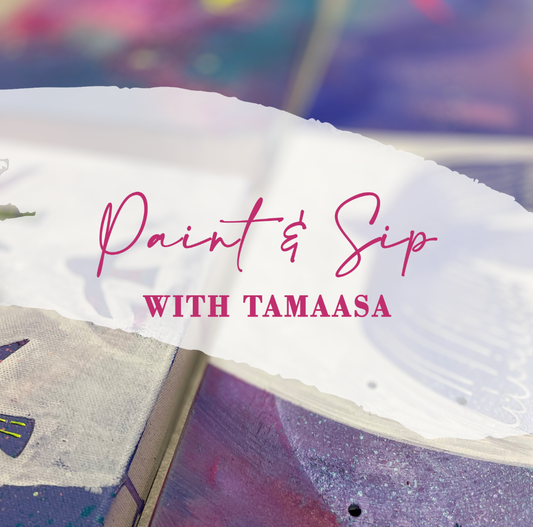 LADIES FLORAL Paint & Sip Evening JUNE