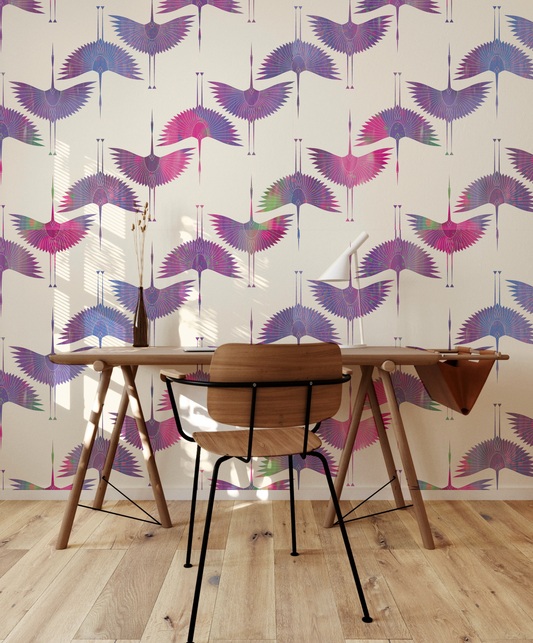 Birds of a feather Wall mural